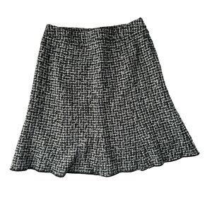 Nine West Skirt Womens Size 4 Tweed Flare Skirt